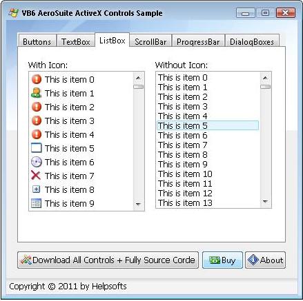 Visual Basic 6 Controls